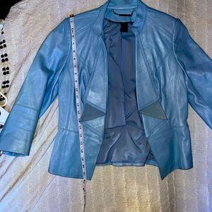 WHBM 100% genuine leather.